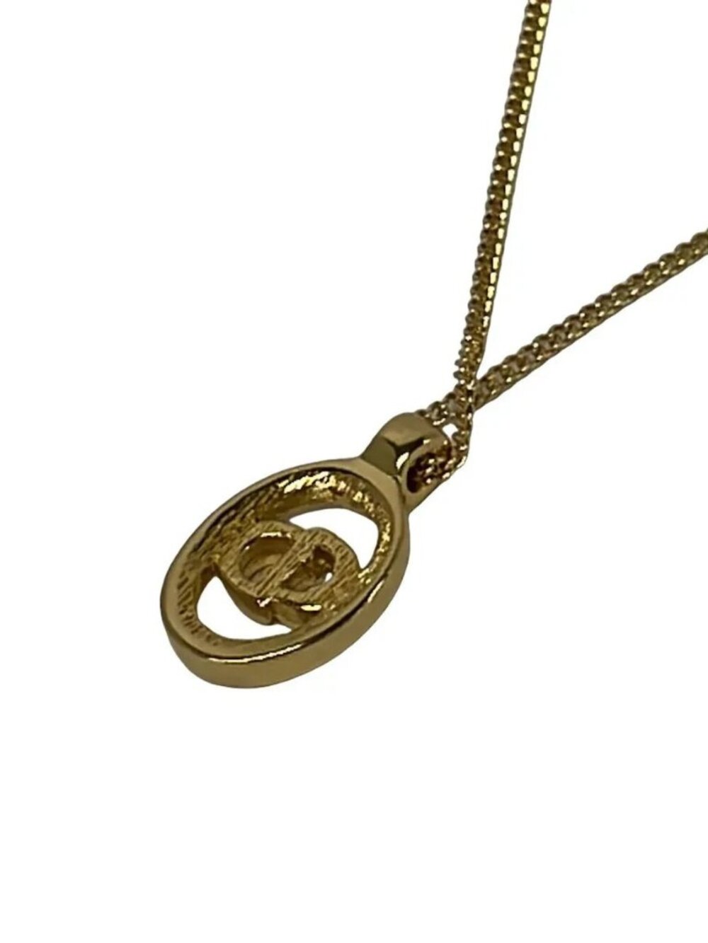 DIOR/ChristianDior - Gold Hardware Necklace - Picture 2 of 6